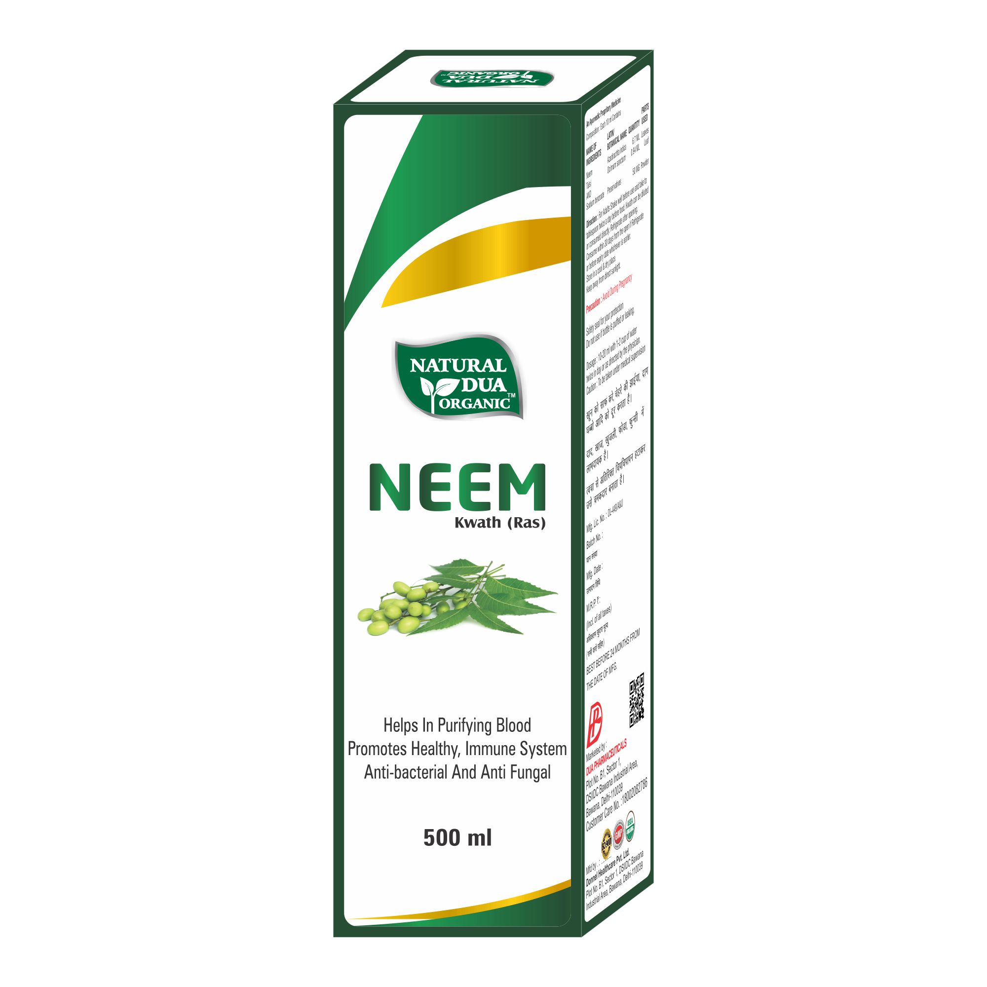 Natural Dua Organic Neem Kwath (Ras)